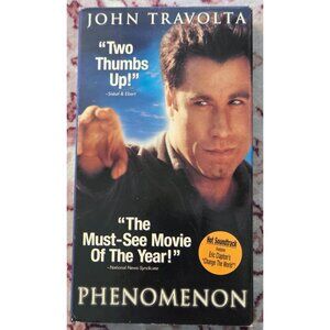 Phenomenon (VHS, 1997) John Travolta, Kyra Sedgwick, Forest Whitaker Drama